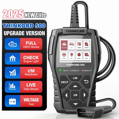 THINKOBD 500 Automotive Code Reader Diagnostic OBD2 Scanner Check Engine Fault 