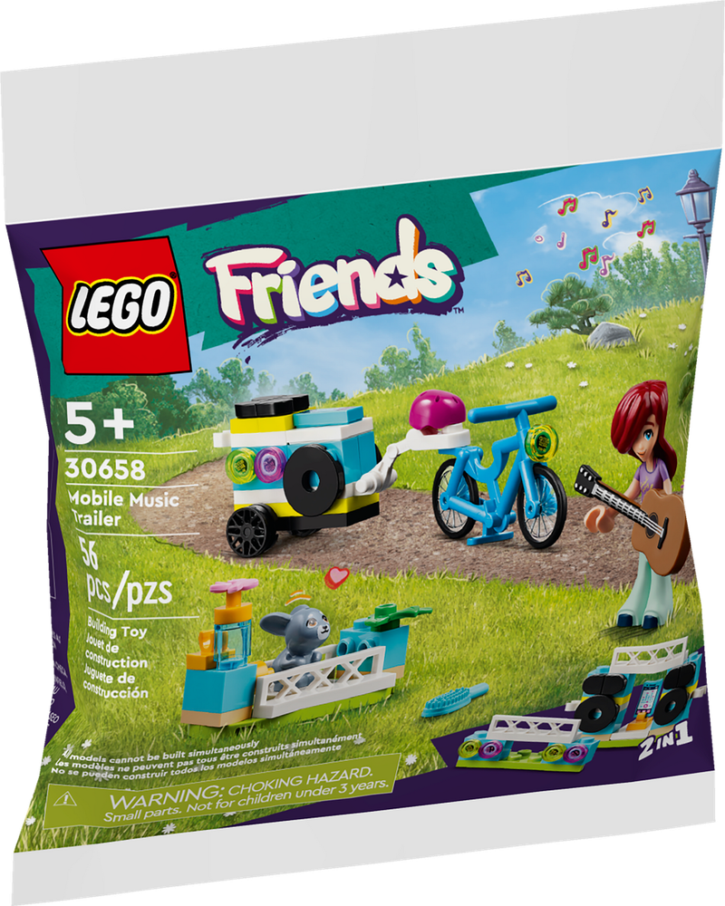 LEGO Friends Mobile Music Trailer Building Kit 30658