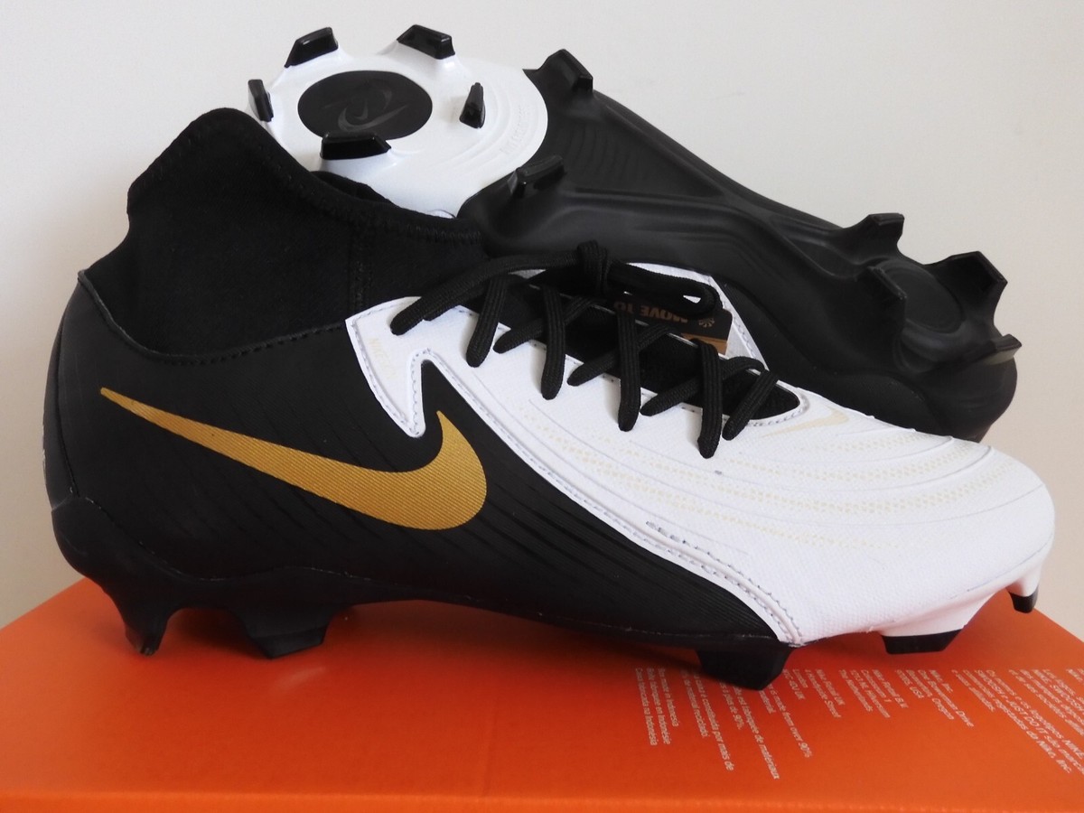 NIKE PHANTOM LUNA II 2 ACADEMY FG/MG WHITE-BLACK-GOLD COIN