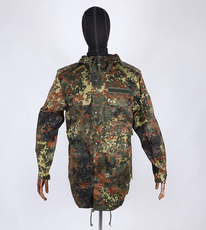 German military surplus store flecktarn parka