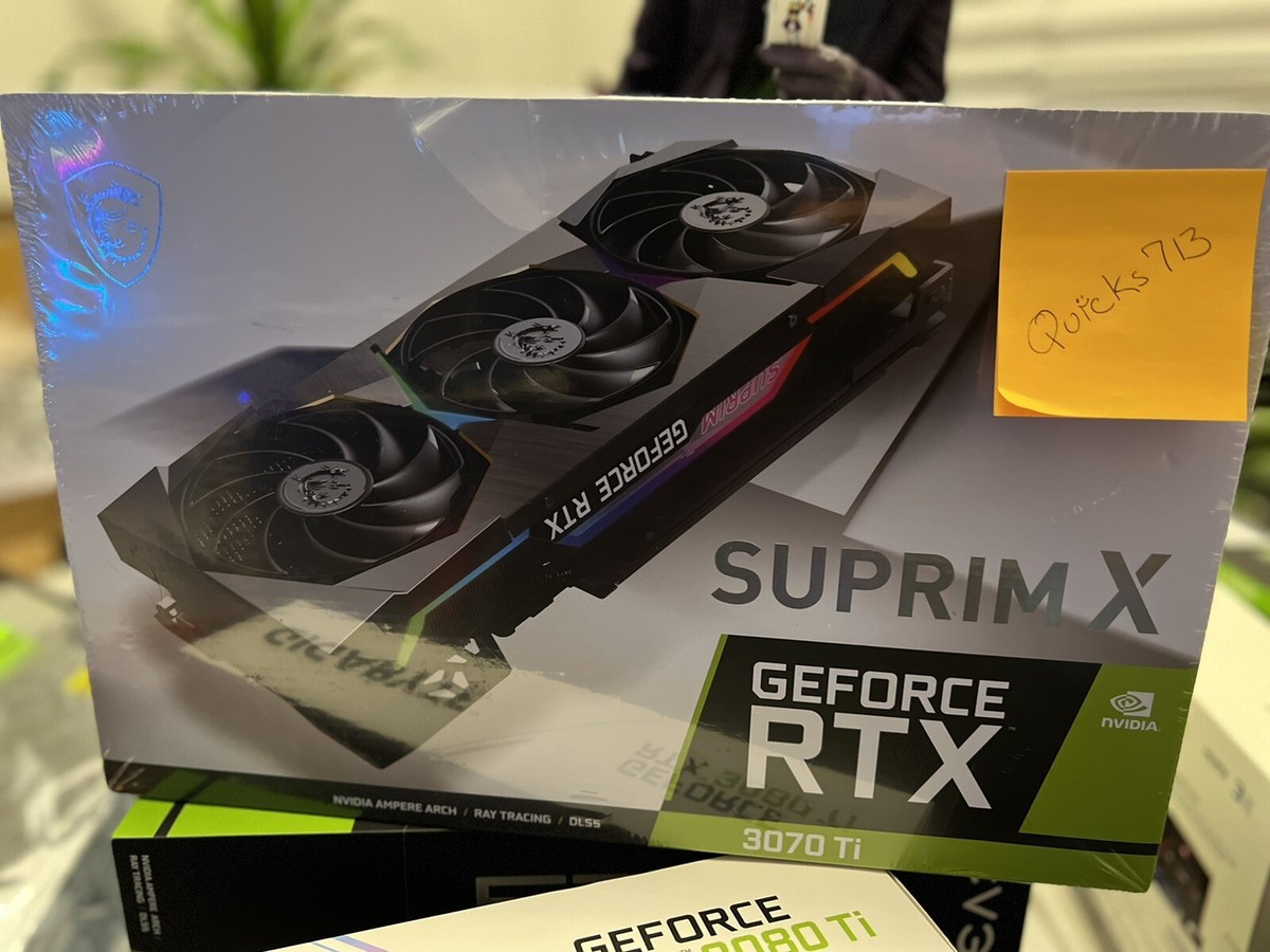 MSI GeForce RTX 3070 SUPRIM X 8GB GDDR6 Graphics Card for MSI GeForce RTX 3070 SUPRIM X 8GB GDDR6 Graphics Card for
