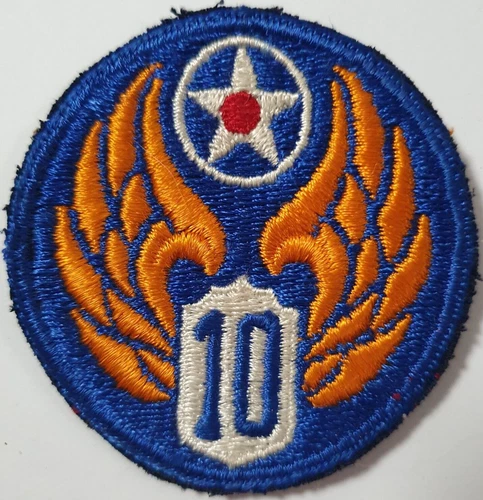 WW2 US 10th Army Air Force Cloth Badge Patch. USA Military