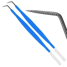 Eyelash & Brow Lamination Tools Kit - Blue Metal Eyelash Perm Tool & Separato...