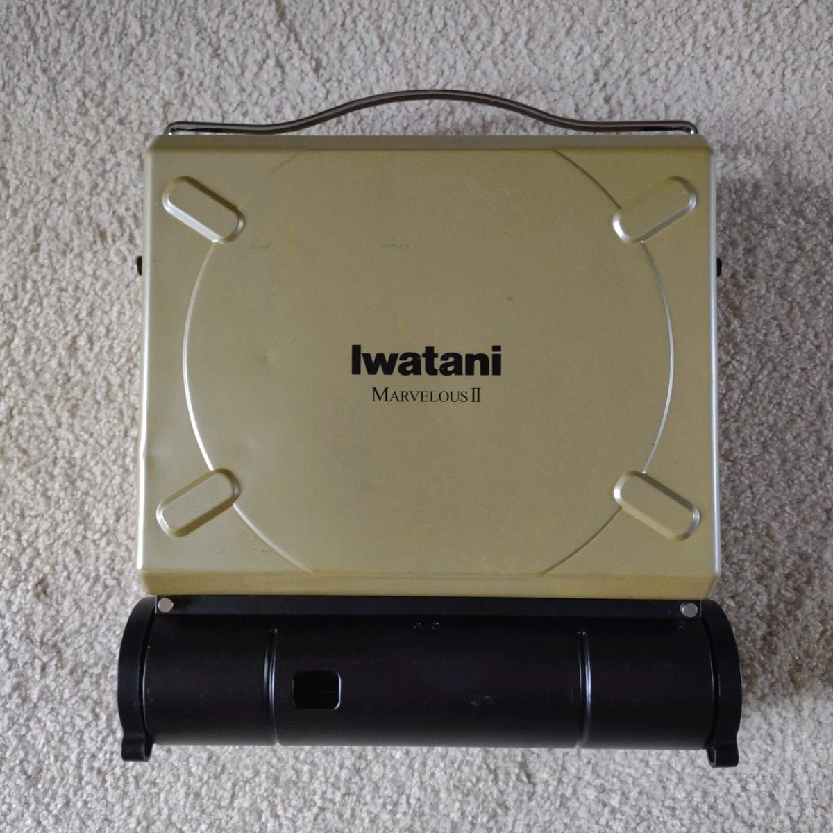 バーベキュー・調理用品 Iwatani MARVELOUS II CB-MVS-2 RARE Iwatani Cassette Portable Gas Stove Outdoor Foo