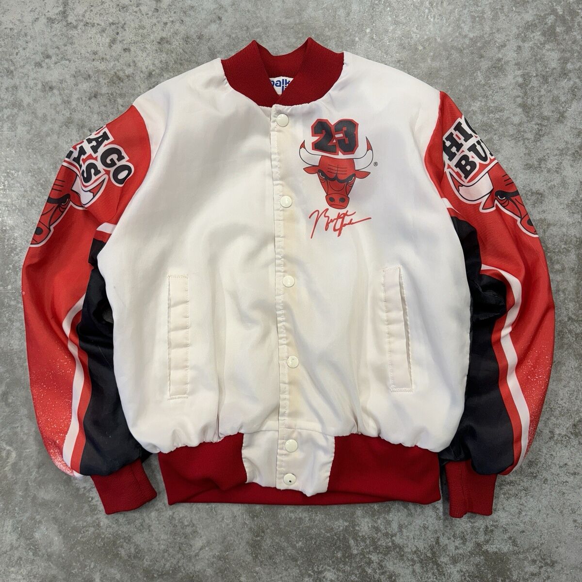 vintage 90's Chalk Line Chicago Bulls Michael Jordan Bomber vintage 90's Chalk Line Chicago Bulls Michael Jordan Bomber