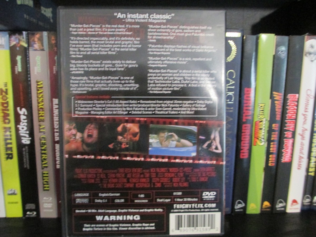 MURDER-SET-PIECES DVD | eBay UK