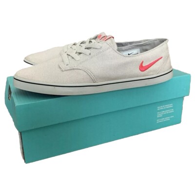 Nike SB Braata Lite Damen UK 5,5 Größe Hellbraun & Solarrot Turnschuhe Neu