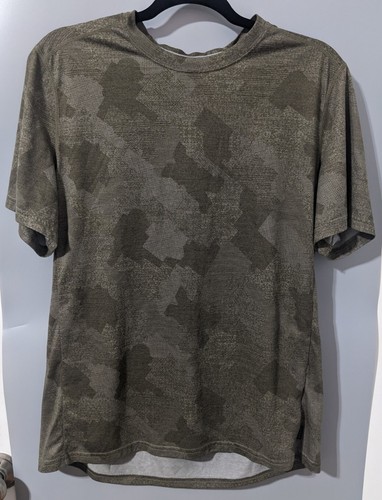 Prana Prospect Heights Graphic Tee Size M Rye Harbor Camo