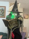 Spirit Halloween Spell Speaking Witch retired Halloween Animatronic prop no box — photo 5