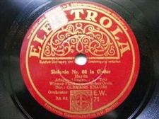 CLEMENS KRAUSS Electrola 71/3 3x78 HAYDN  "Sinfonie nr.88 in G-dur"  VG+