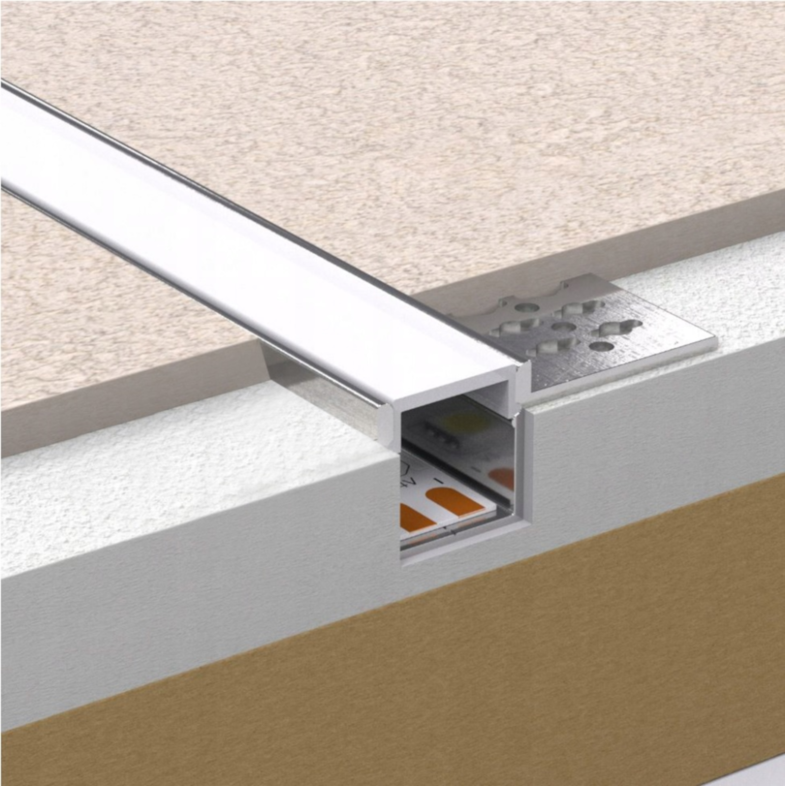 Led Streifen Wand Unterputz