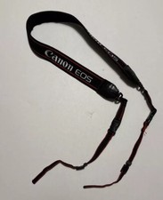 Camera Strap. Canon EOS Strap. Neck Strap, Shoulder Strap. Black And Red