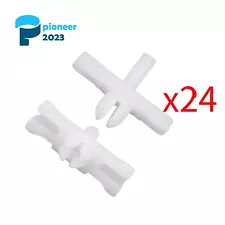 Moulding Clip Set of 24 for Volkswagen Cabriolet 1.8L 1781CC 1985-89 155853585