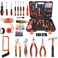 Werkzeugkoffer 102Tlg Werkzeug Satz Werkzeugkasten Werkzeugkiste Handwerkzeuge