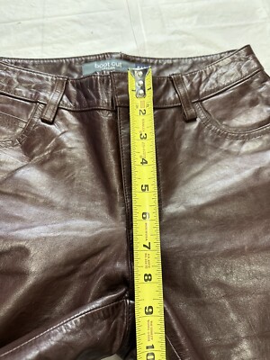 NWT Vintage Gap Leather Pants Juniors Size 1 Y2K Bootcut NWT Vintage Gap Leather Pants Juniors Size 1 Y2K Bootcut