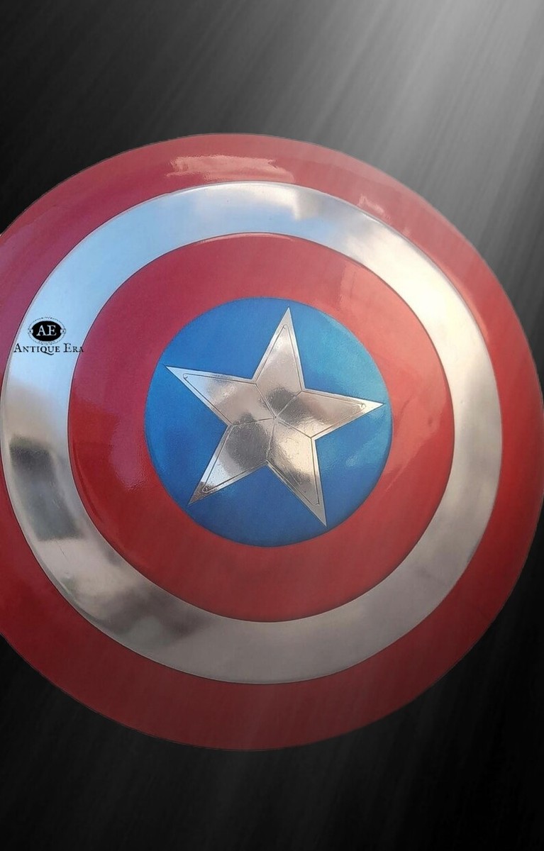 1:1 Avengers Metal Shield 75th Anniversary Captain America Shield Replica  Gift
