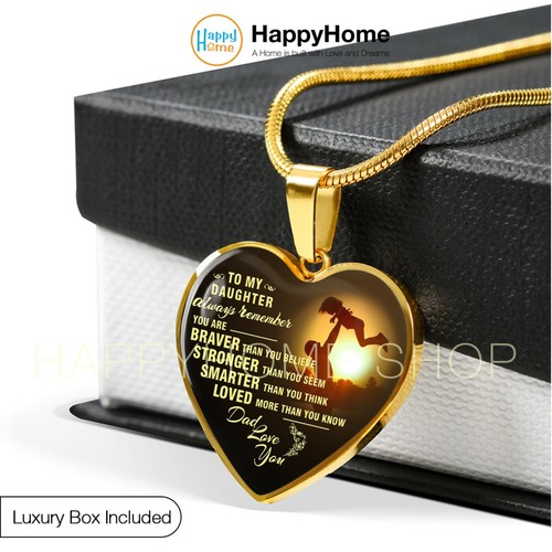 Necklace Gift For Daughter from Father 