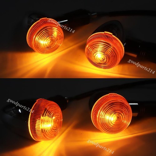 4X Motorcycle Turn Signal Lights For Suzuki Intruder VL800 VL1500 VS1400 VS800 - Picture 8 of 12