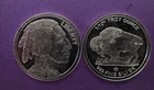 🔥(LOT OF 2) 1/10th .999 Silver Buffalo Indian Head 🔥