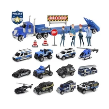 Oriate Diecast Police Rescue City S.W.A.T. Car Toys Set w/Heavy Dut... Fast Ship