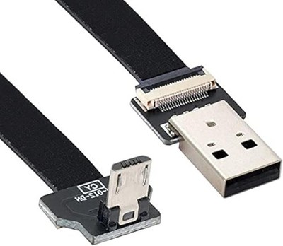 200cm Down Winkel USB 2.0 Typ-A auf Micro USB Datenkabel