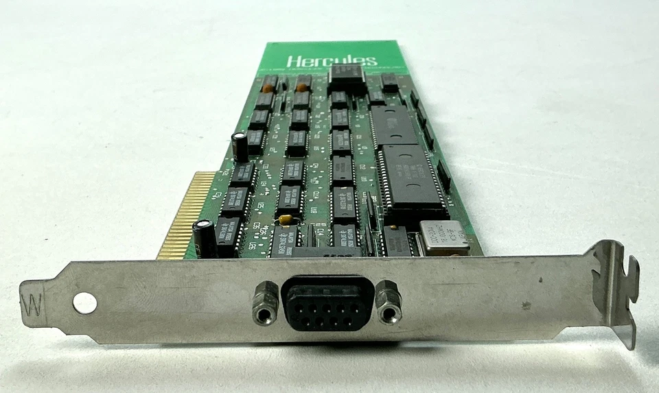 Tarjeta a color vintage Hercules GB200 CGA IBM PC XT 8 bits ISA sin probar 1985 Foto 4 de 4