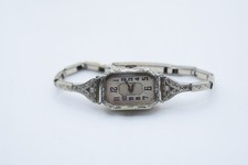 Vintage Art Deco 14K Solid Gold Ladies Watch ...