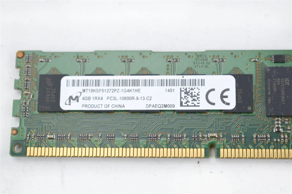 *LOT of 24* Micron MT18KSF51272PZ 4GB 1Rx4 PC3L-10600R-9-13-C2 RAM - Image 3 of 3