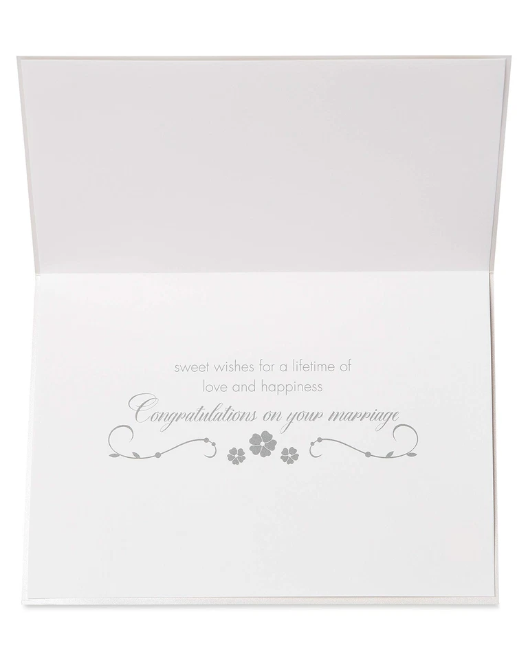 Papyrus Wedding Card Cupcake Couple Sweet Wishes for Marriage Congratulations - Image 2 of 4