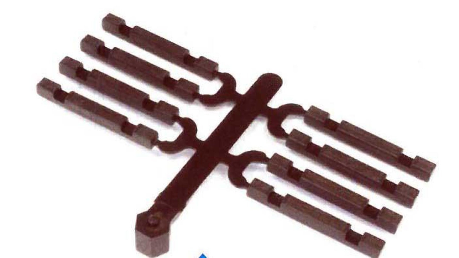 Peco SL1208 TT:120 Gauge Additional Wooden Sleepers (Pack of 24)