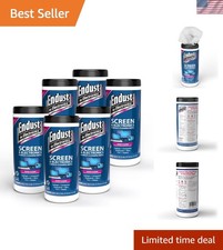 Multipurpose Pre-Moistened Wipes for TV, Phone Laptop - 70 Count Canister Set