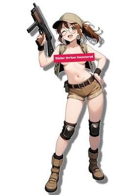 2119 Fio Sticker, Waterproof, Laminated, Pinup, Sexy, Waifu, Nude
