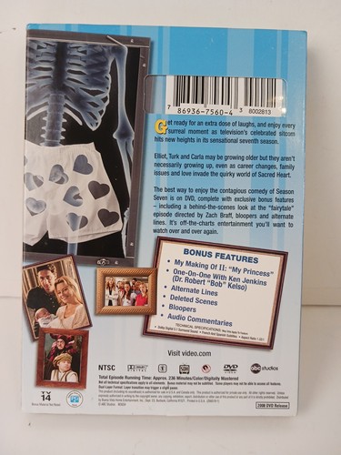 Scrubs: Die komplette siebte Staffel (DVD, 2007) Sealed! - Bild 2 von 2