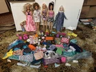 Huge Lot Approx 100 Pieces Vintage, Modern Barbie Dolls Accessories Clothes