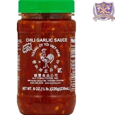 Chili Garlic Sauce 8 oz Spicy Flavor Stir-Fry Vietnamese Ground Jar