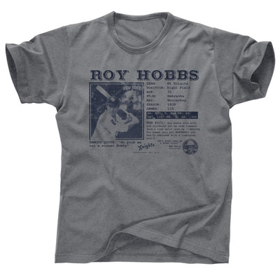 The Natural Roy Hobbs Baseball Card Career Stats Wonderboy Savoy Special T Shirt