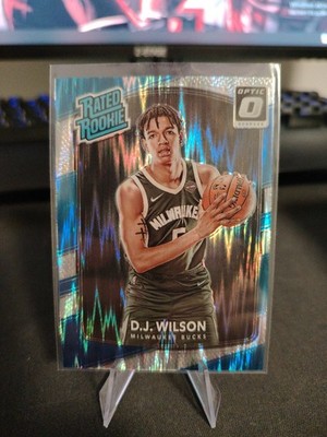 2017-18 Panini Donruss Optic - Rated Rookie D.J. Wilson #184 Shock (RC)