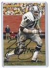 Goal Line Art Card - Bob Brown - Gold Seal Autograph #/100