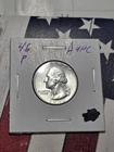 1946-P Washington Quarter- Nice Lustrous Coin- 90% Silver - "FREE SHIPPING"