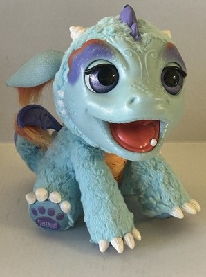 FurReal Friends Torch My Blazin' Dragon Hasbro Baby Dragon Talks Animated Tested