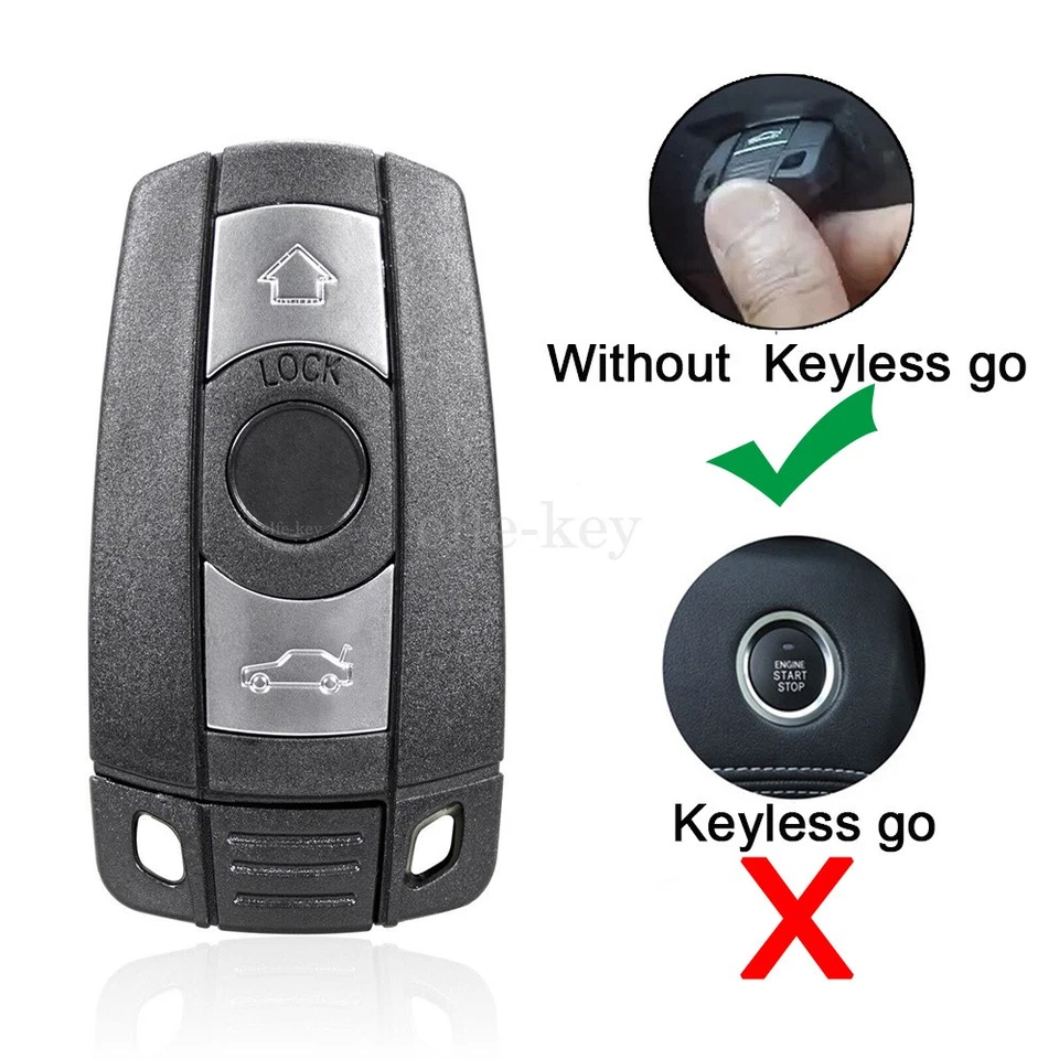 2 适用于 2006 - 2011 宝马 525i 525xi 528i 530i 530xi 535i 535xi 550i 遥控钥匙链 3B — 第 2/4 张图片