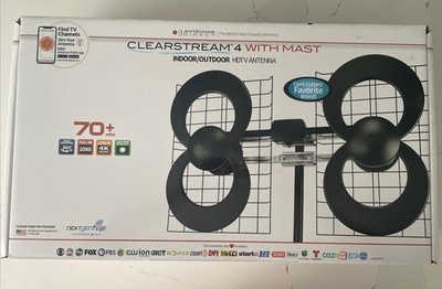 Antennas Direct C4CJM ClearStream 4 UHF Antenna 65 Mile Range