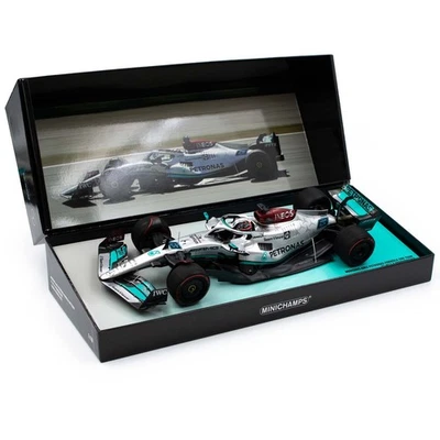 MERCEDES AMG W13 E PERFORMANCE #63 GP F1 2022 RUSSELL MINICHAMPS 113220063 1:18 - Photo 1/4