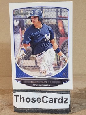 2013 Bowman Top Prospects #TP-31 Gary Sanchez PLUS Billy Ripken error RP