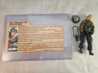 Gi Joe Hasbro 1984 Thunder Figure + File Card Vintage 3.75 ARAH