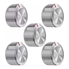5pcs W11156487 Stove Knob Replacement For Whirlpool Gas Range Burner PS12347719