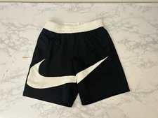 Nike Boys Youth Black Dri-Fit Basketball Shorts Sz M Standard Fit Drawstring G2