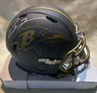 Ray Lewis Signed mini helmet Beckett with Auto Autograph