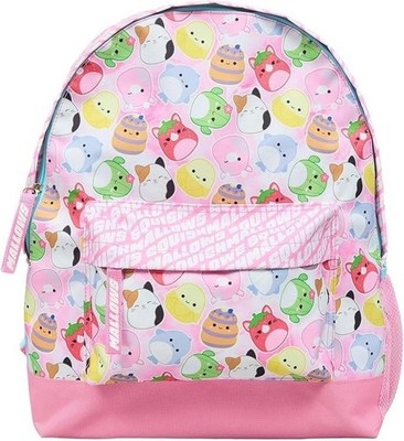 Kinder Mädchen Squishmallows Rucksack Offiziell Lizenziert Sporty Enstone Schule