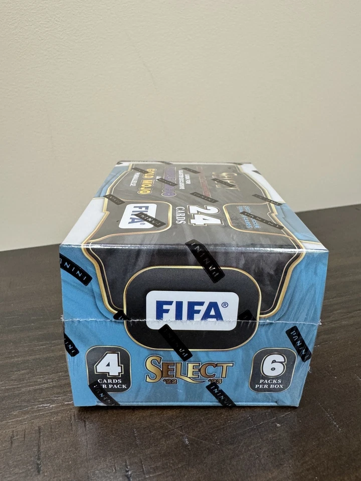 2022-23 Panini Select FIFA Factory Sealed Blaster Box Messi Auto Alvarez Enzo RC - Image 3 of 4